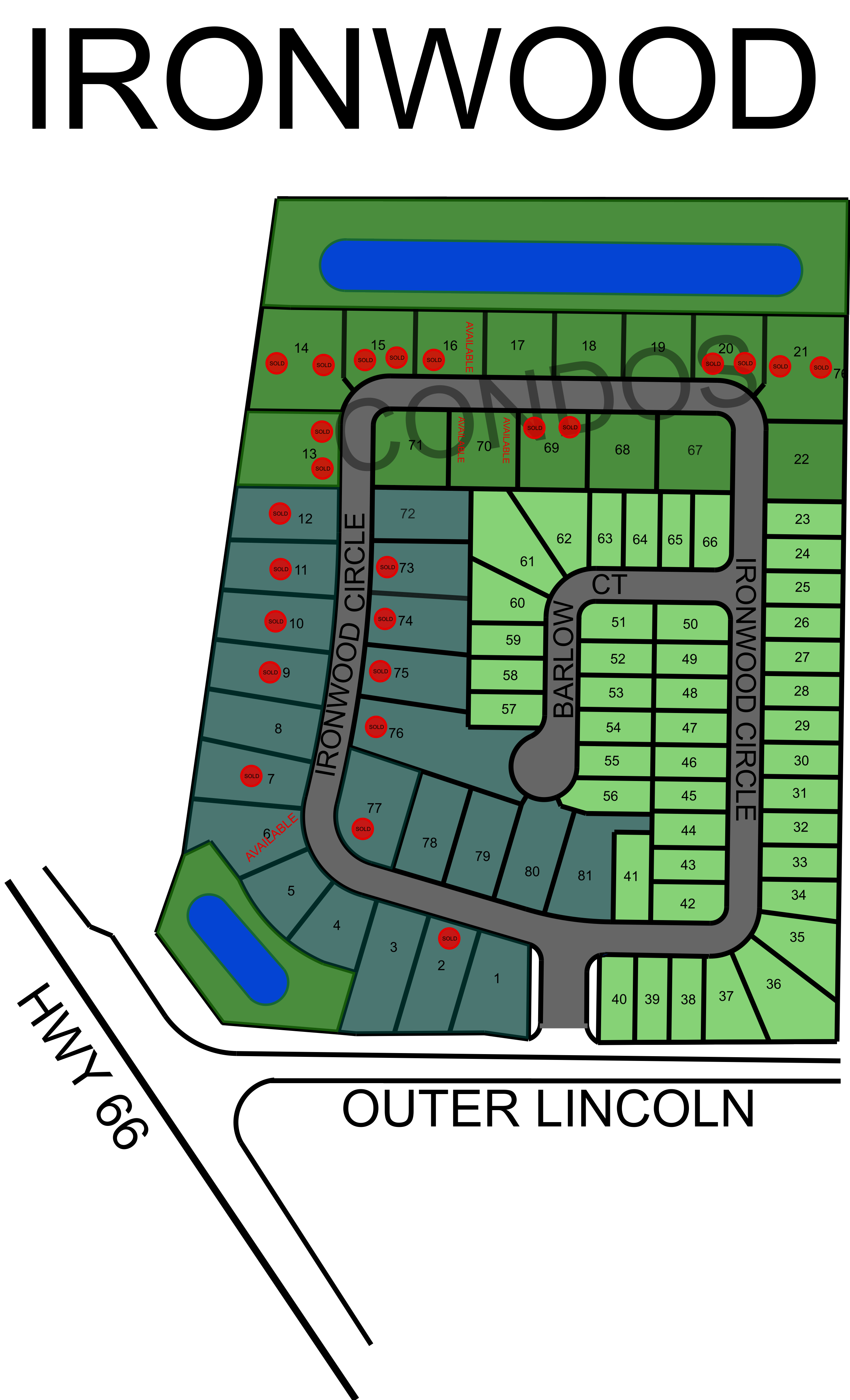 Lot 80 Ironwood Subdivision Mattingly Homes & Development, LLC.
